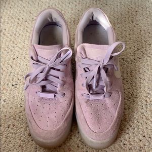 Nike platform Air Force 1s